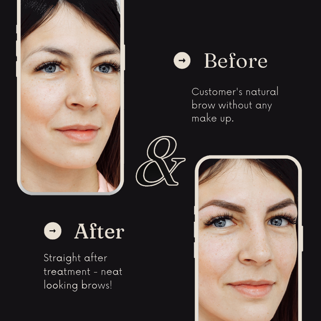 Diba Hair and Beauty permanent makeup before after voor en na Diba Hair and Beauty permanent makeup before after voor en na